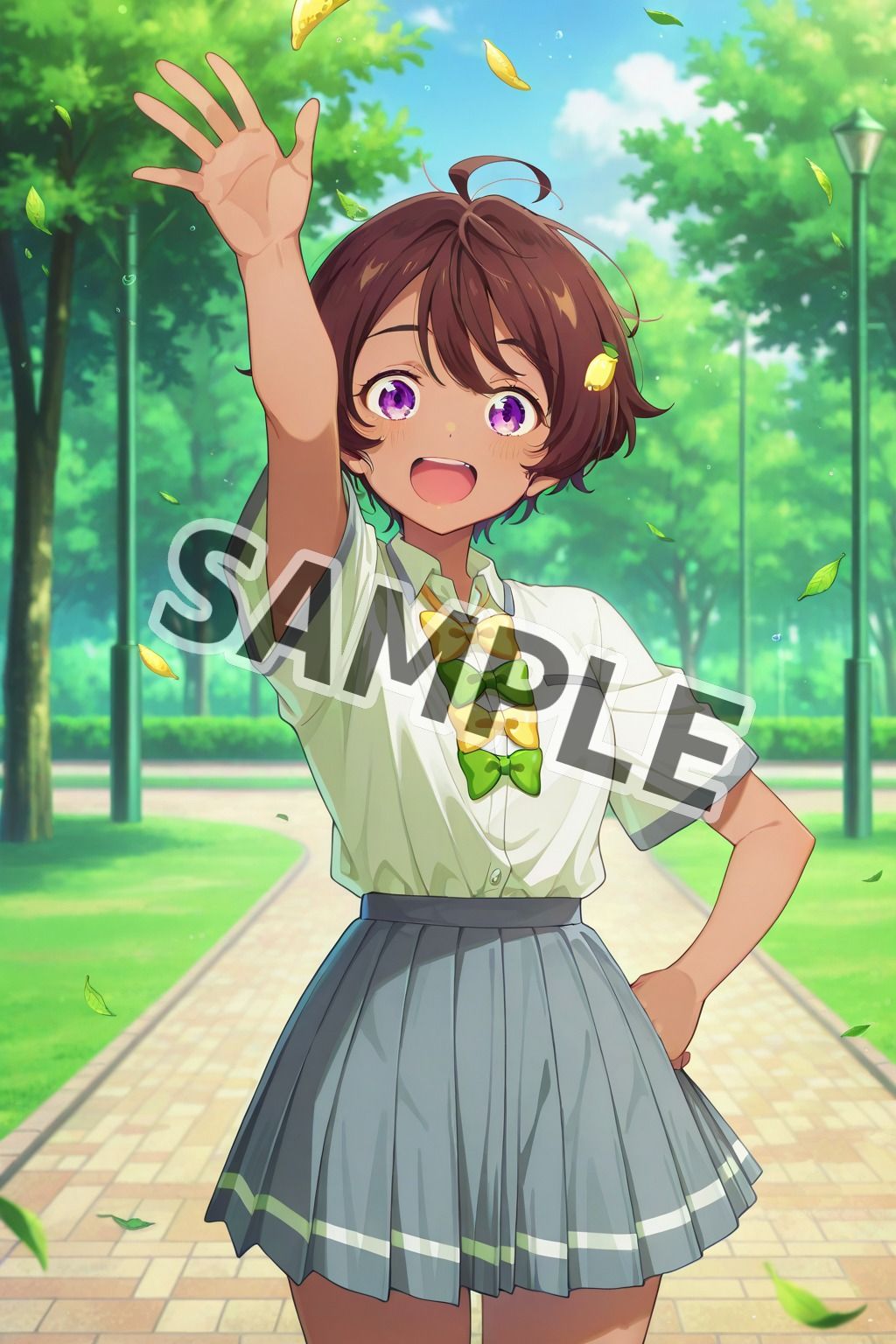 負けイン姦〜焼塩●檬編〜 - サンプル画像 1