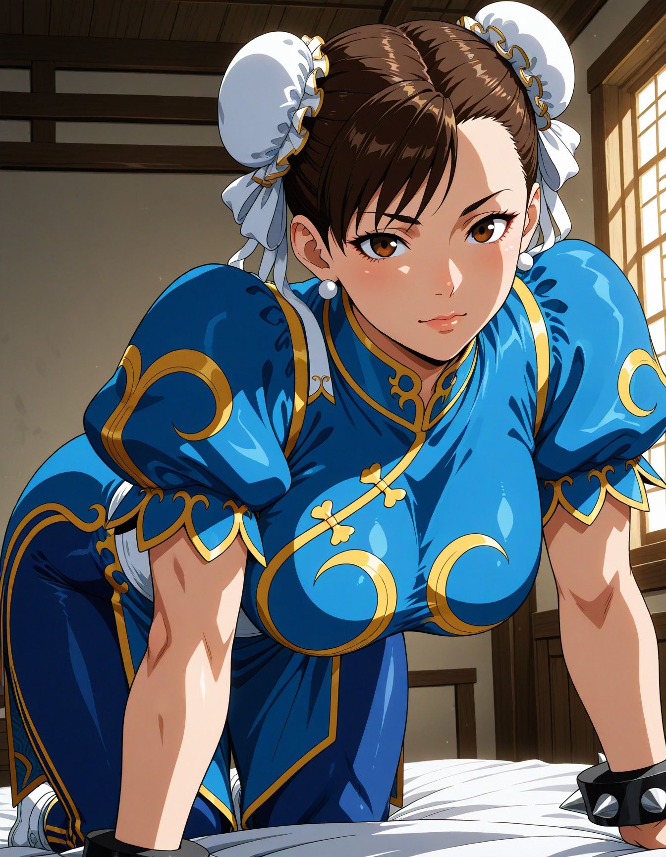 女格闘家の二人だけの特訓 - サンプル画像 1