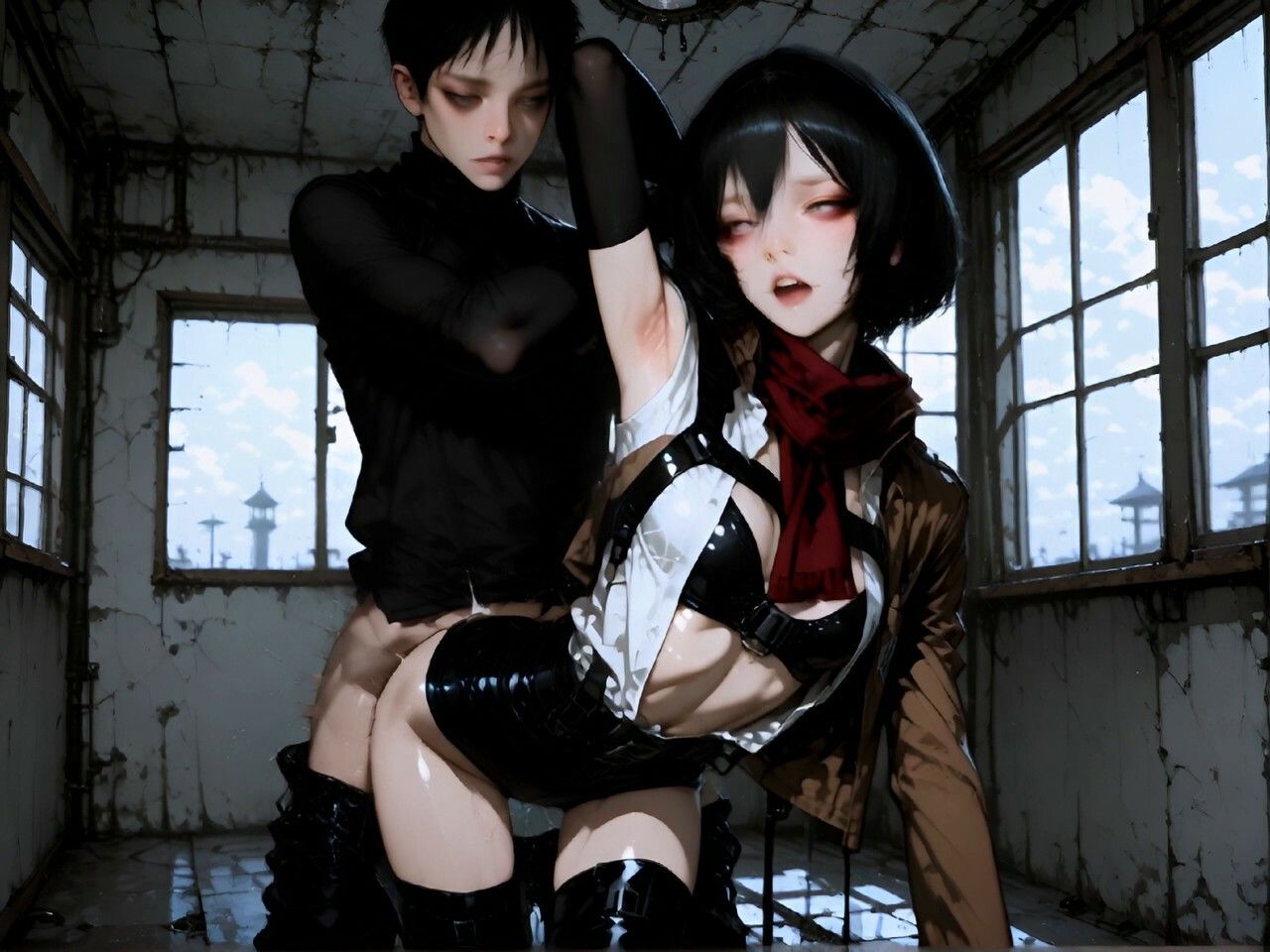 言葉はいらない、ただ欲望 - 肉体と魂の無言の衝突 - サンプル画像 1