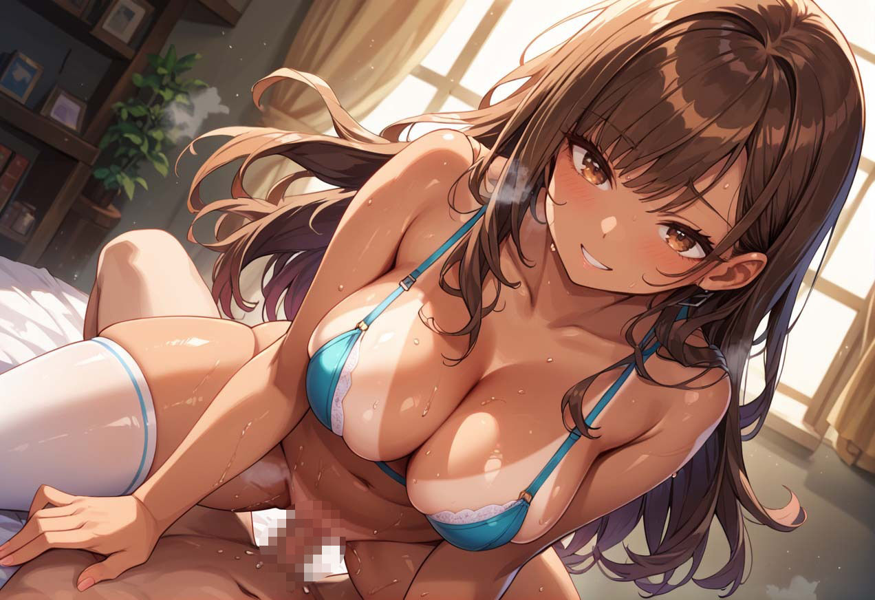 快感落ちギャルに良かれと思って全力中出し - サンプル画像 3