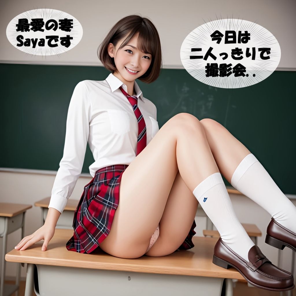 【動画】人妻Sayaの変態日記/セーラー服で調教/おしっこ編 - サンプル画像 1