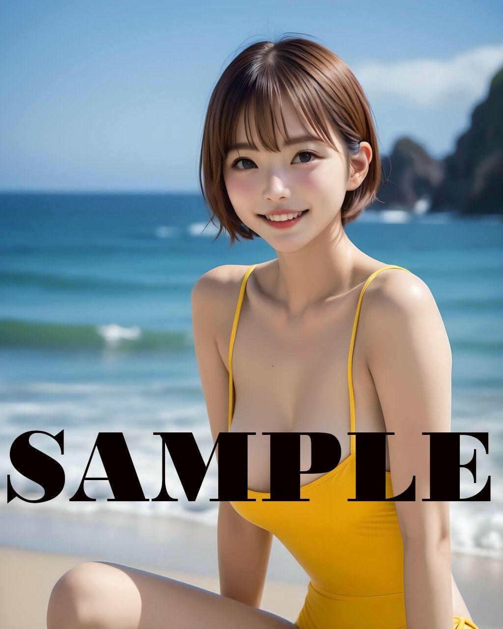 白石ひなた 水着写真集 Hinata Vol.1 - サンプル画像 9