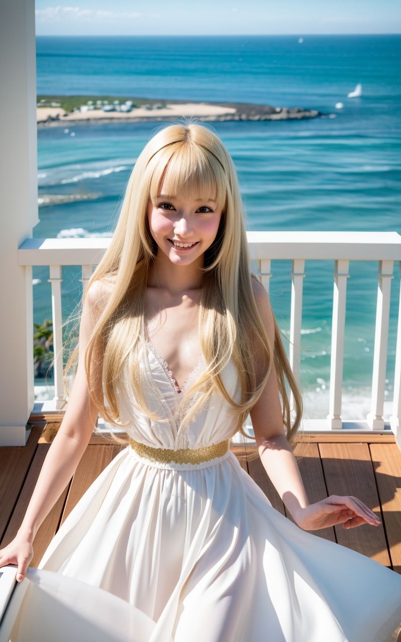 AI美女写真集┃金髪の外国人美女 - サンプル画像 1