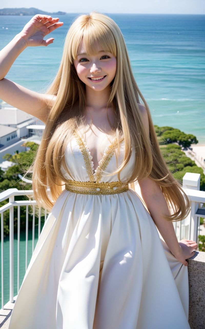 AI美女写真集┃金髪の外国人美女 - サンプル画像 7