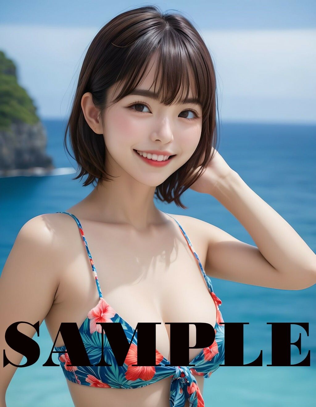 白石ひなた 水着写真集 Hinata Vol.2 - サンプル画像 1