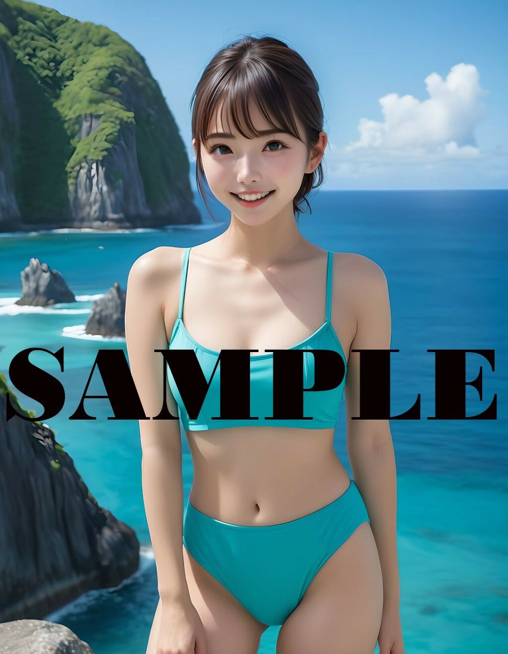 白石ひなた 水着写真集 Hinata Vol.2 - サンプル画像 4
