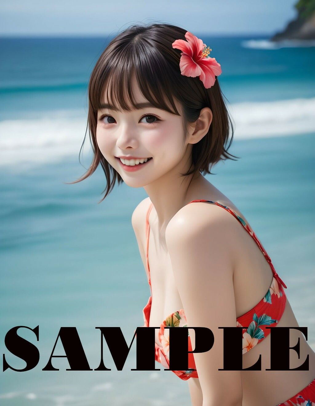 白石ひなた 水着写真集 Hinata Vol.3 - サンプル画像 10