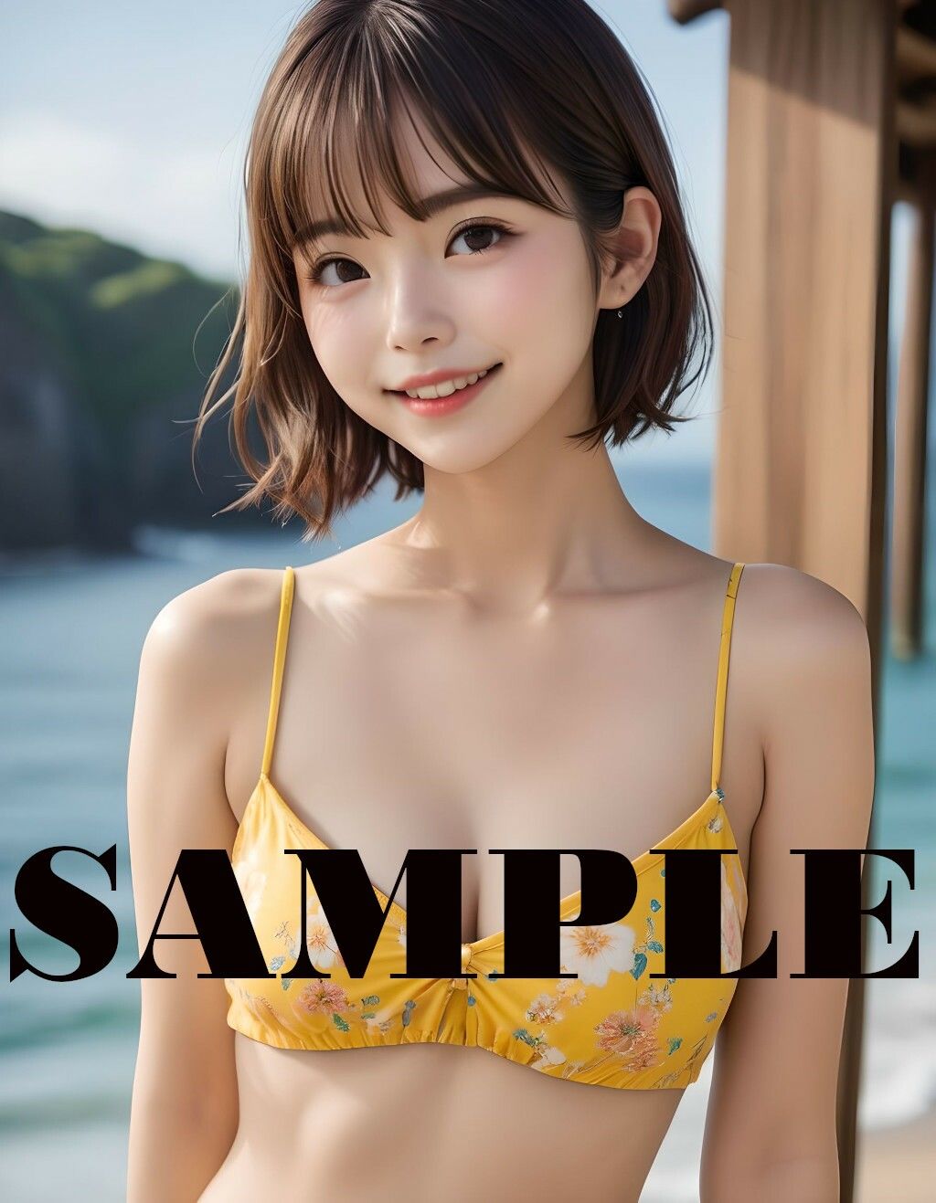 白石ひなた 水着写真集 Hinata Vol.4 - サンプル画像 2