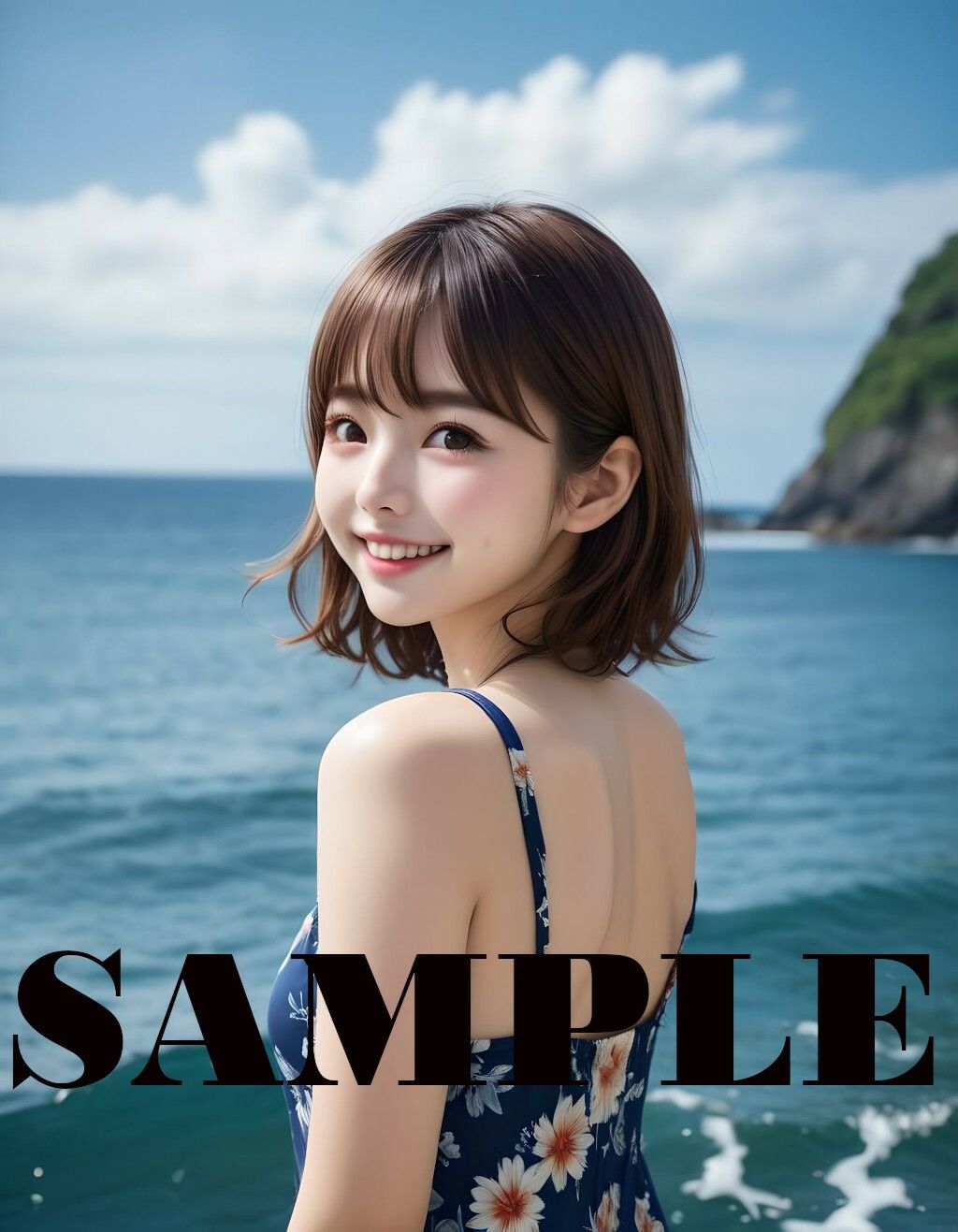 白石ひなた 水着写真集 Hinata Vol.4 - サンプル画像 7