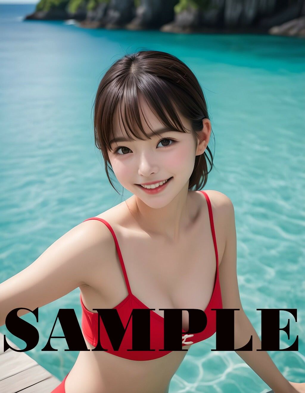 白石ひなた 水着写真集 Hinata Vol.4 - サンプル画像 10