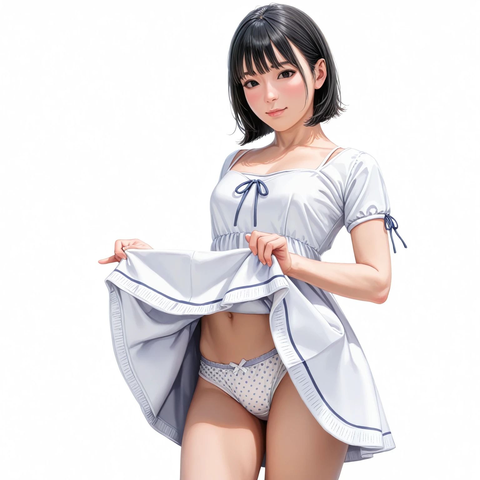 優等生のパンティーたくしあげさつえいかい（470枚） - サンプル画像 7