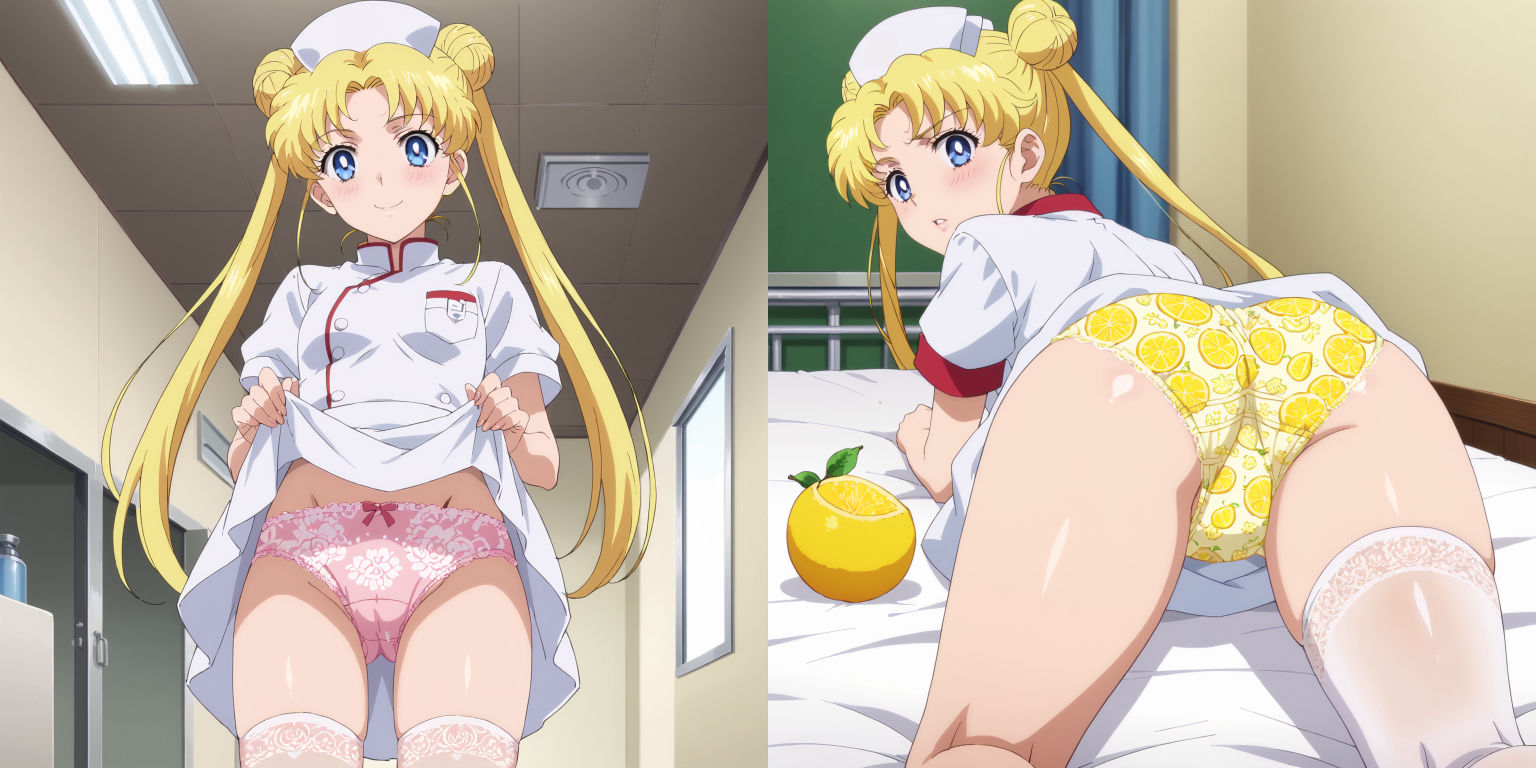 美少女戦士のパンツ - サンプル画像 2