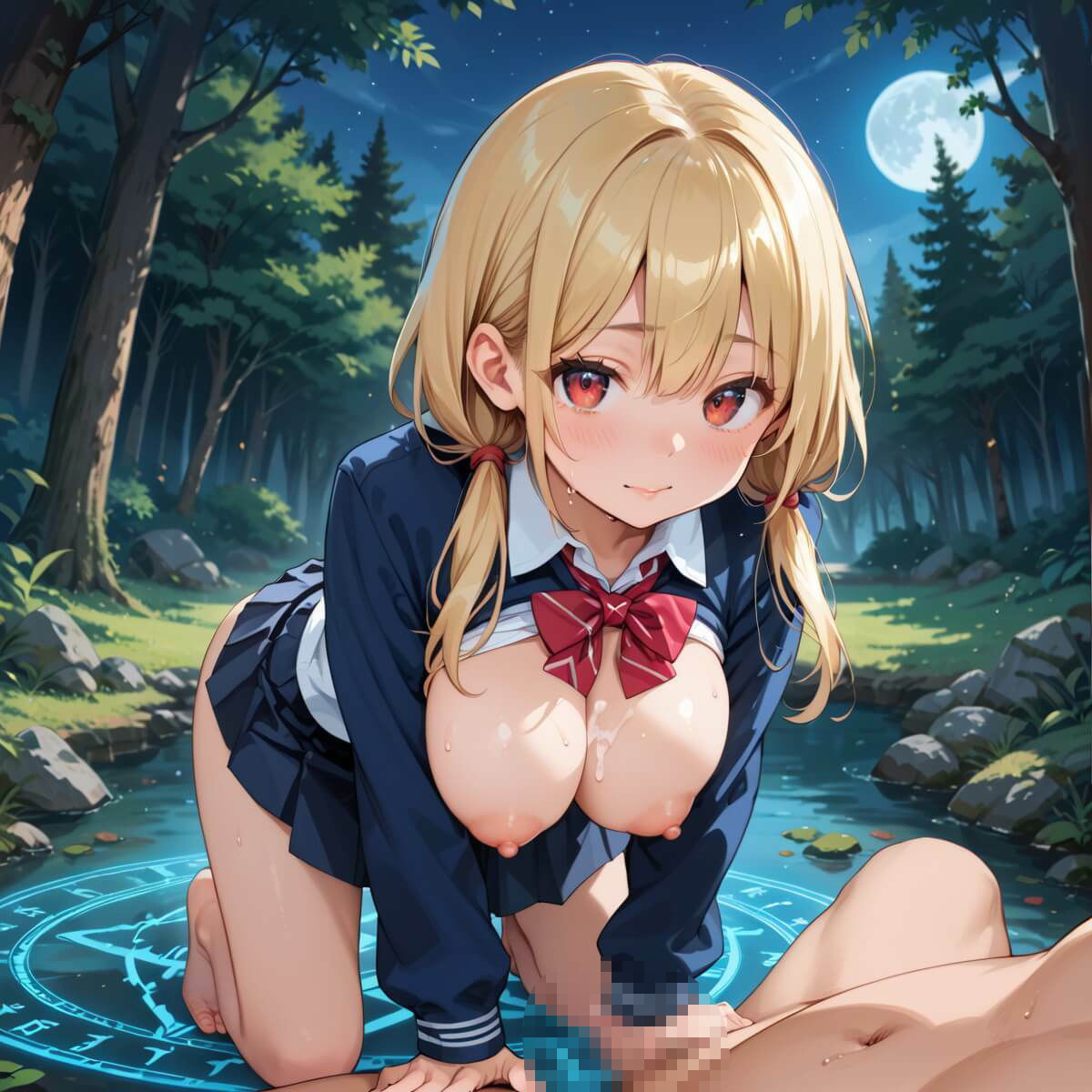 異世界でエッチな魔法にかかっちゃいました！やりたすぎてうずうずします！！しっぽり160枚 - サンプル画像 4