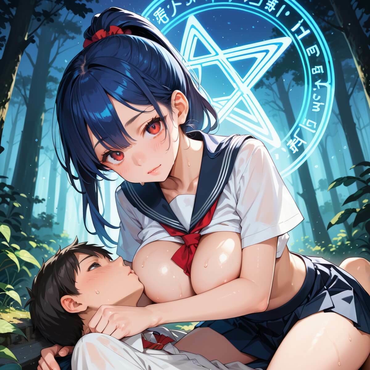 異世界でエッチな魔法にかかっちゃいました！やりたすぎてうずうずします！！5しっぽり160枚 - サンプル画像 10