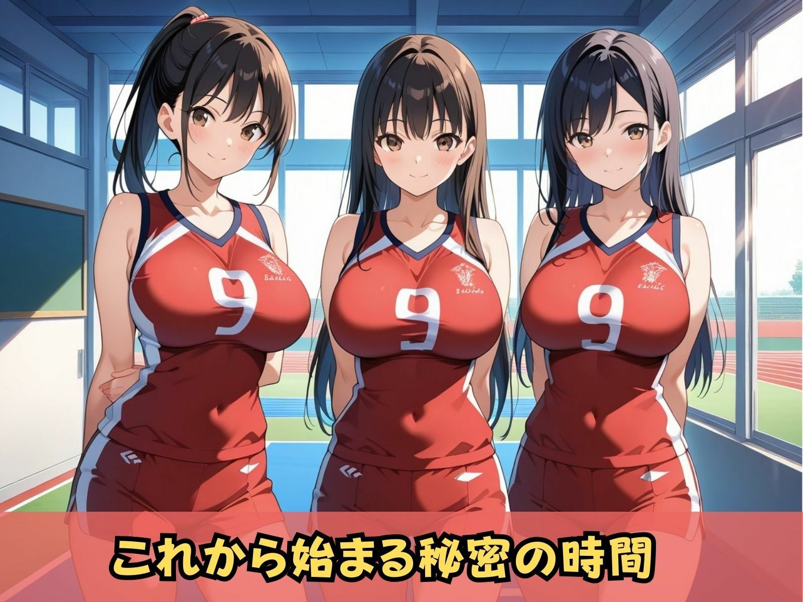 学園ハーレム性活〜陸上部のスポーツ少女編〜 - サンプル画像 2