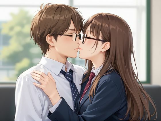 真面目な眼鏡J〇はHが好き - サンプル画像 3