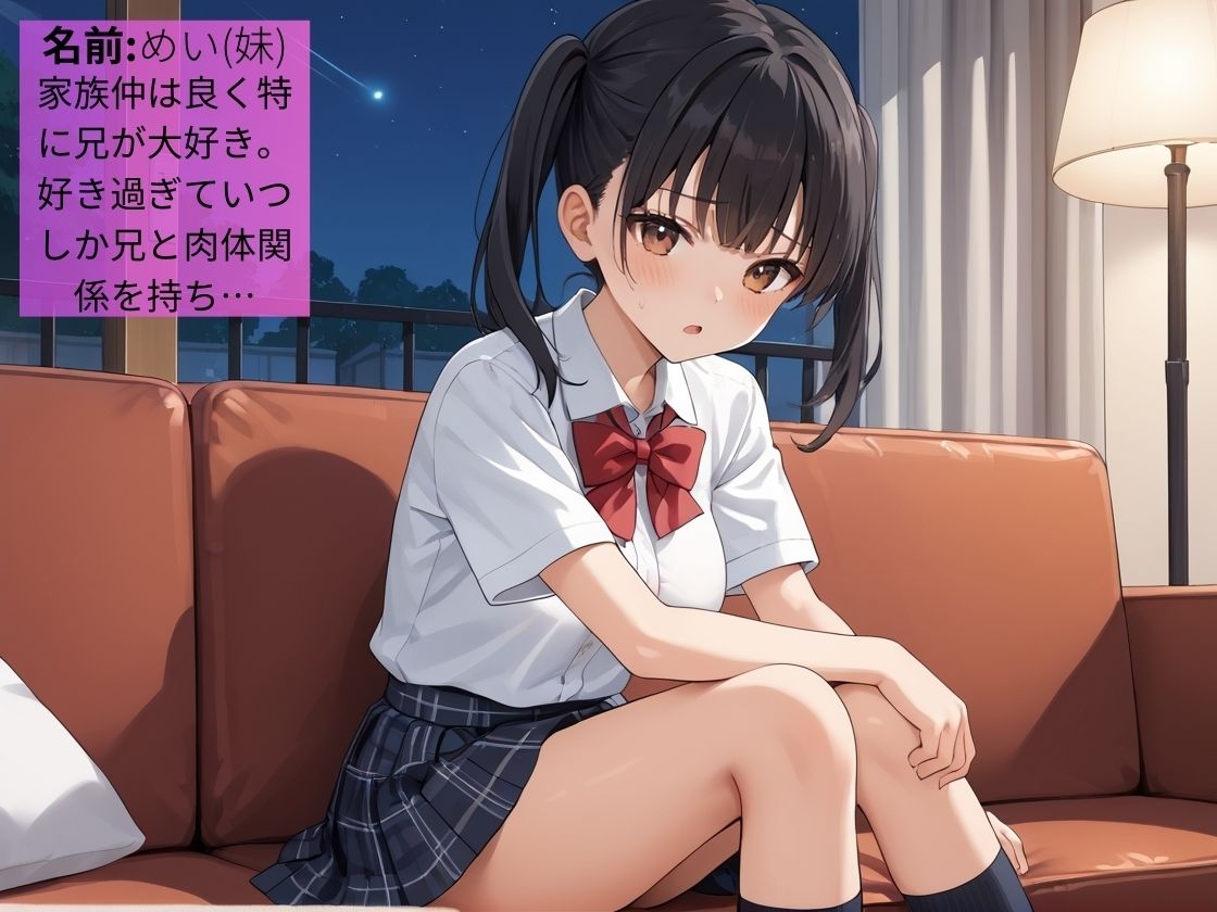 親不在で濃厚あまあま兄妹せっくす【女子校生】【ツインテ】【いちゃらぶ】【近親相姦】【500枚】 - サンプル画像 1