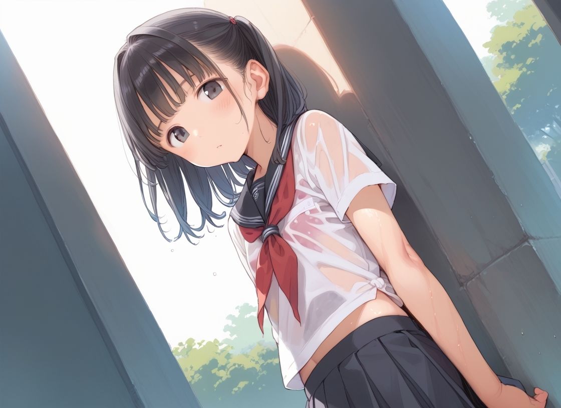 ビッチな放課後ロリ校生に種付け - サンプル画像 2