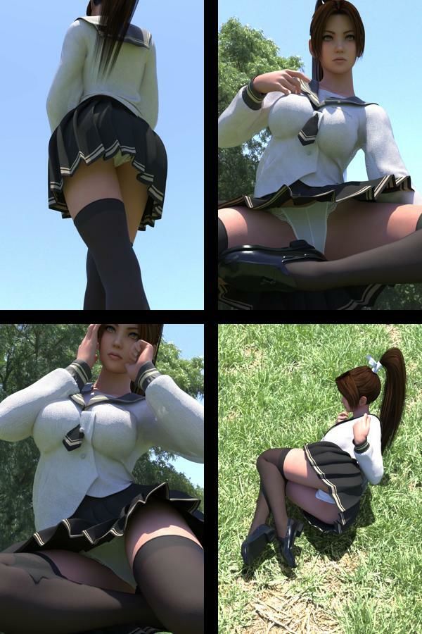 【TD100】元祖セクシー女性格闘家『不知火舞（しらぬいまい）』の写真集SexyNinja-44 - サンプル画像 1