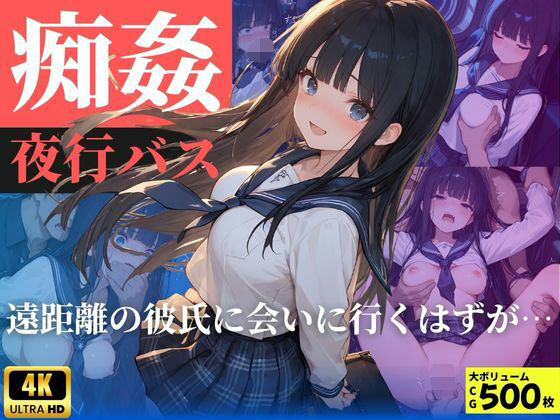 痴姦夜行バス  遠距離の彼氏に会いにいくはずが…
