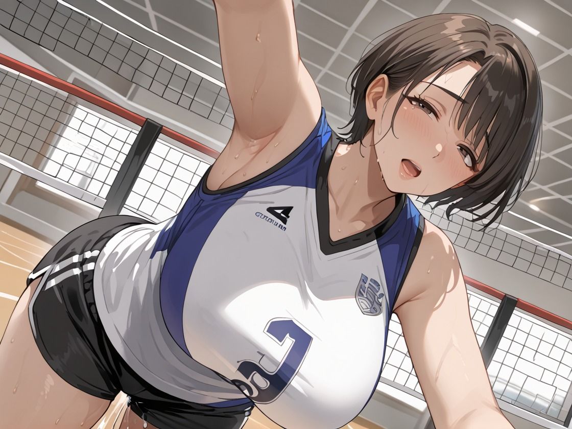 ママさんバレーのコーチになって人妻と本気セックス - サンプル画像 1