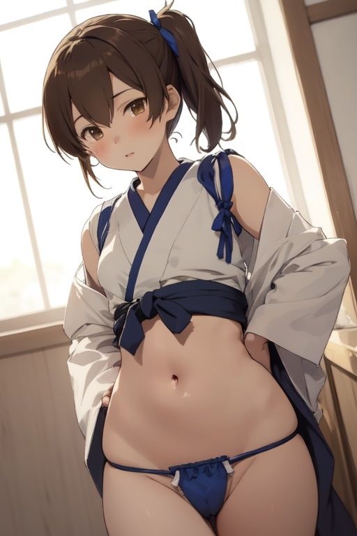 虹かけ誌  艦隊〇れくしょん  イラスト集26 加賀  正妻空母は定価で買いなさい - サンプル画像 9