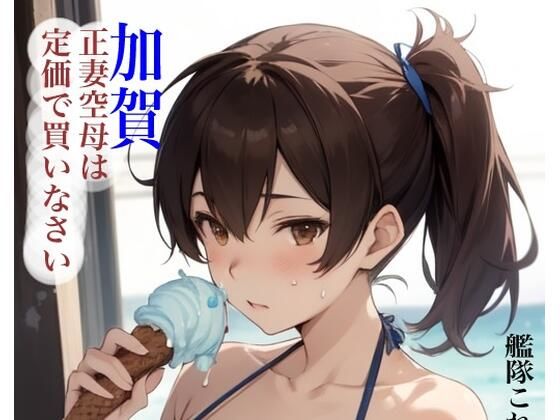 虹かけ誌  艦隊〇れくしょん  イラスト集26 加賀  正妻空母は定価で買いなさい