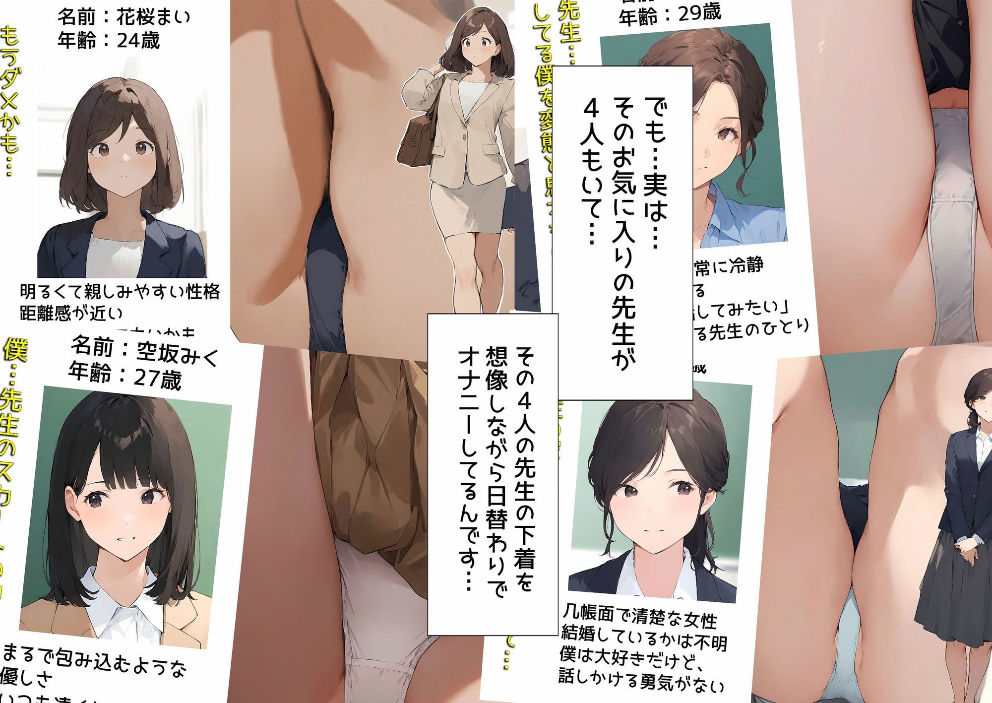 僕は女教師の下着以外は興味がない - サンプル画像 2