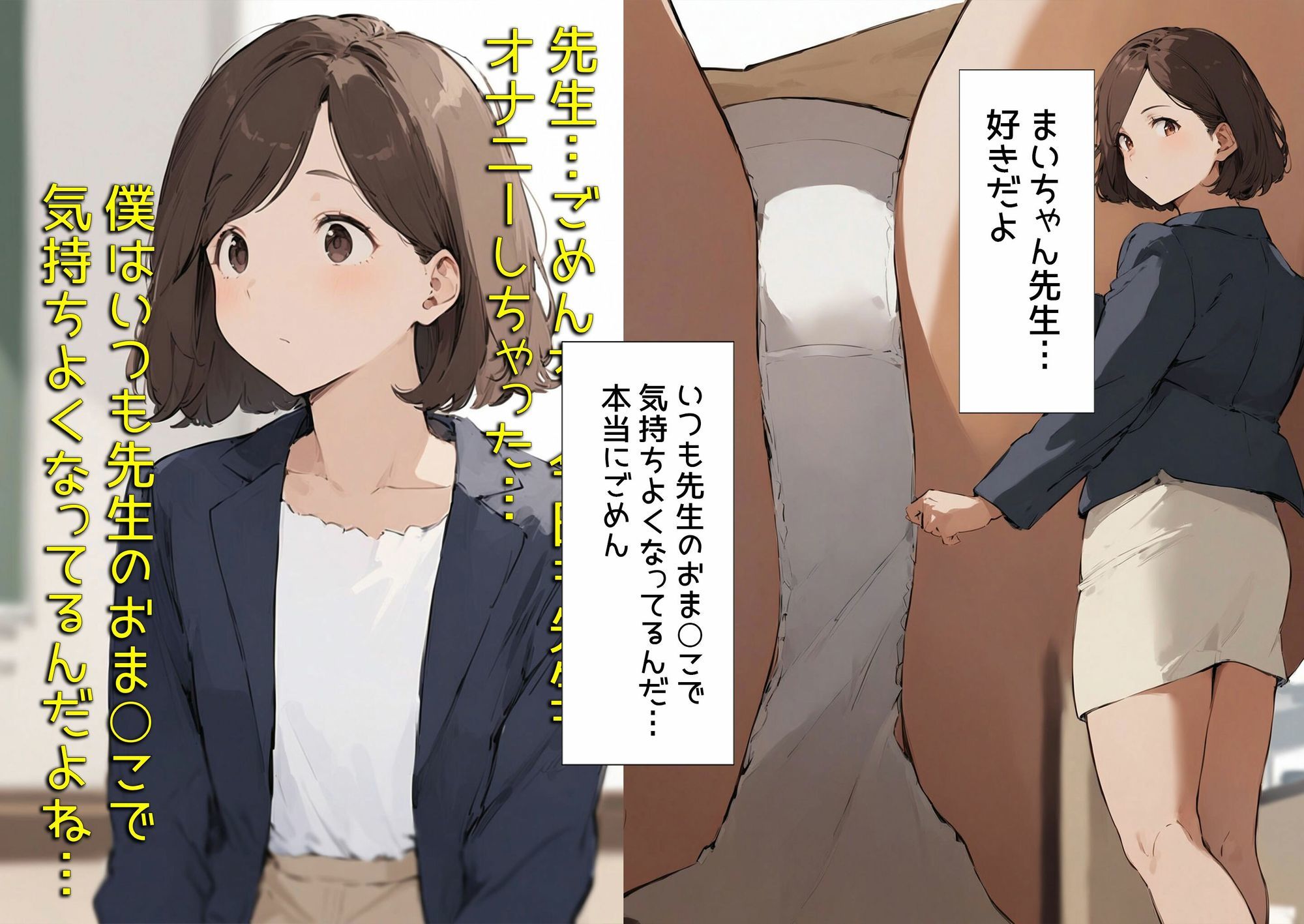 僕は女教師の下着以外は興味がない - サンプル画像 3