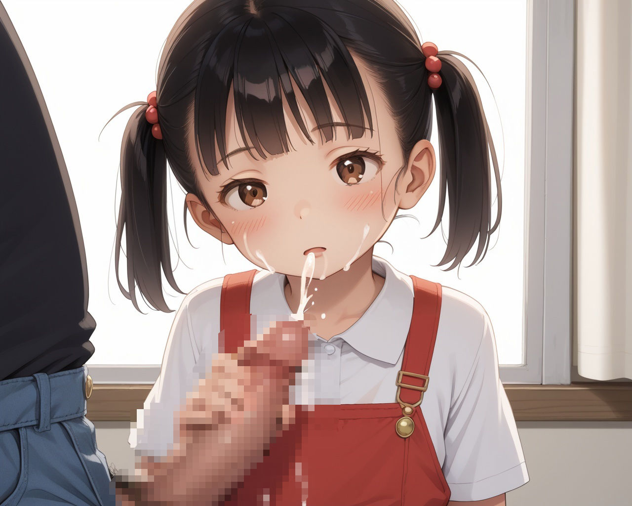 可愛い少女のちっぱいとまんこを眺めながら抜きたい - サンプル画像 3