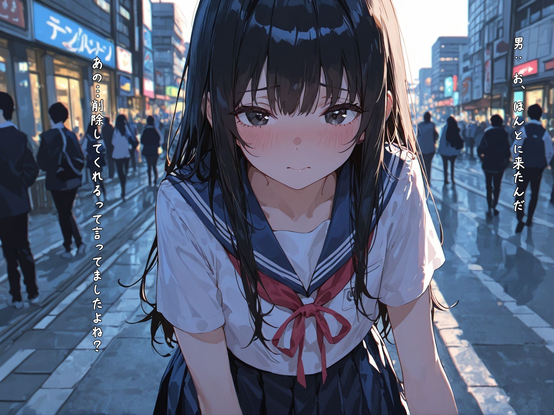 ハメ撮りを撮られた女の子 1 - サンプル画像 1