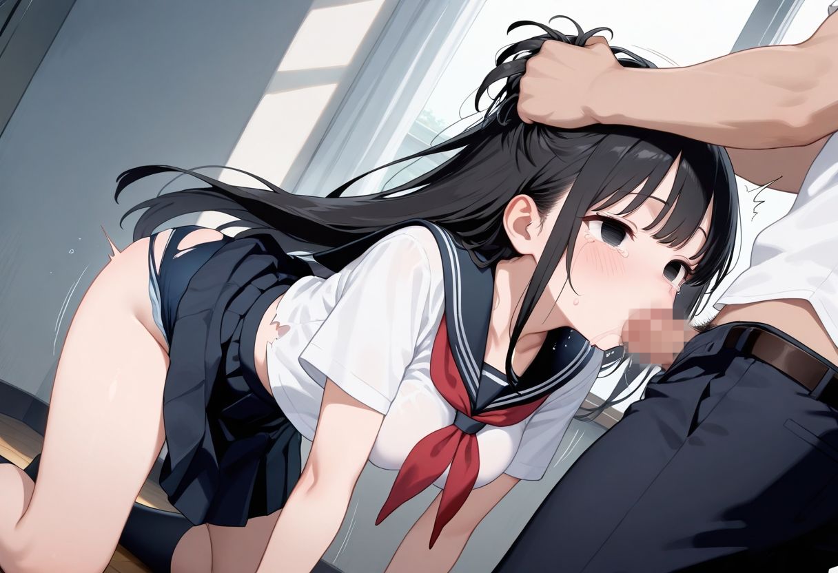 公衆便所レ○プ  肉便器にされる女子校生 - サンプル画像 7