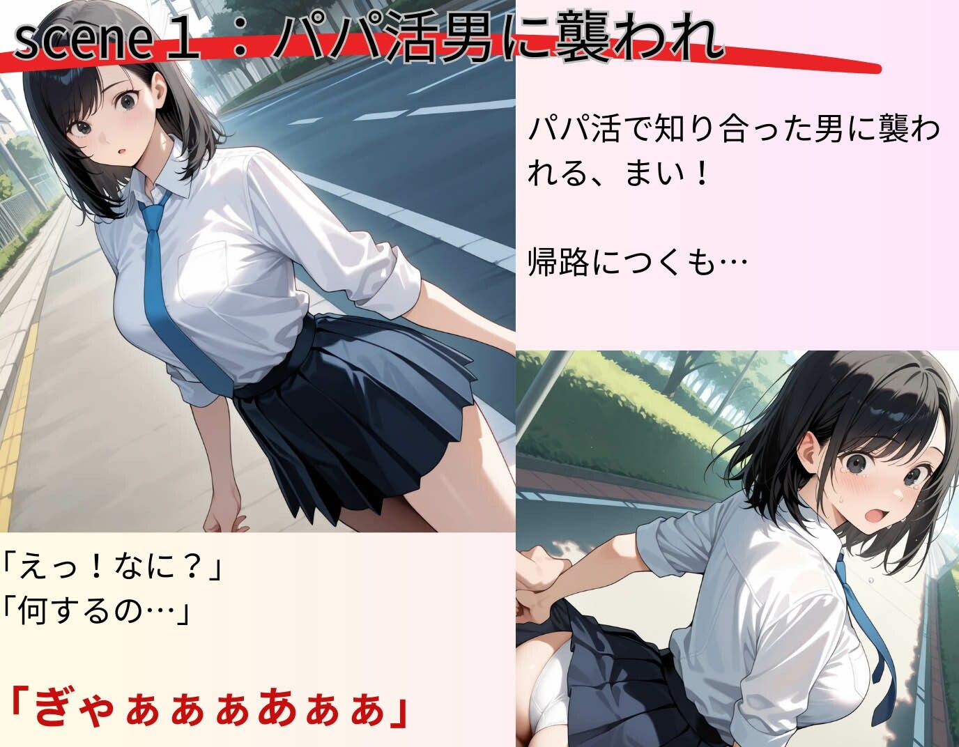 パパ活女子の末路！強●覚醒で快楽堕ち - サンプル画像 3