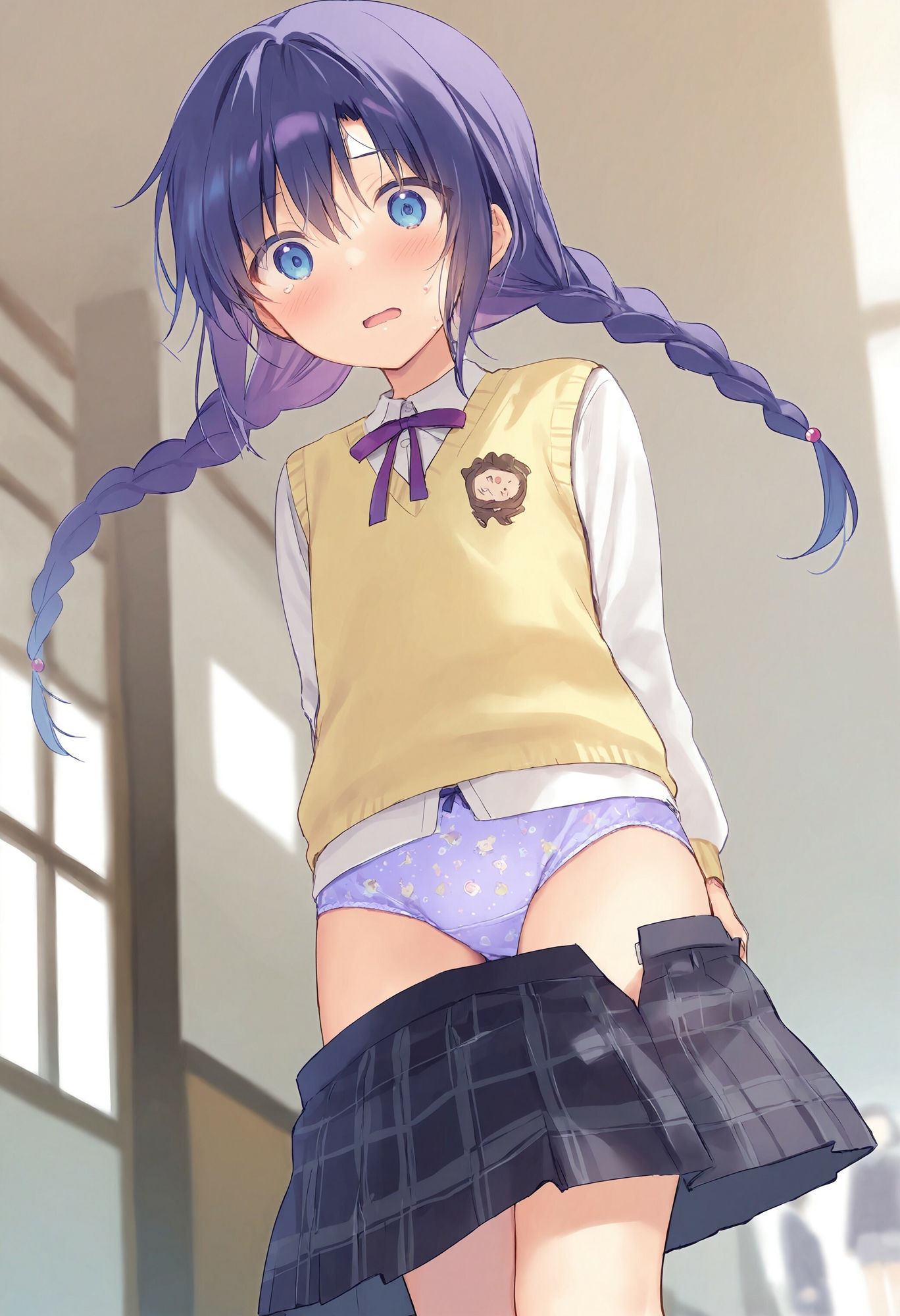 スカートがいきなり落ちてパンモロ - サンプル画像 10