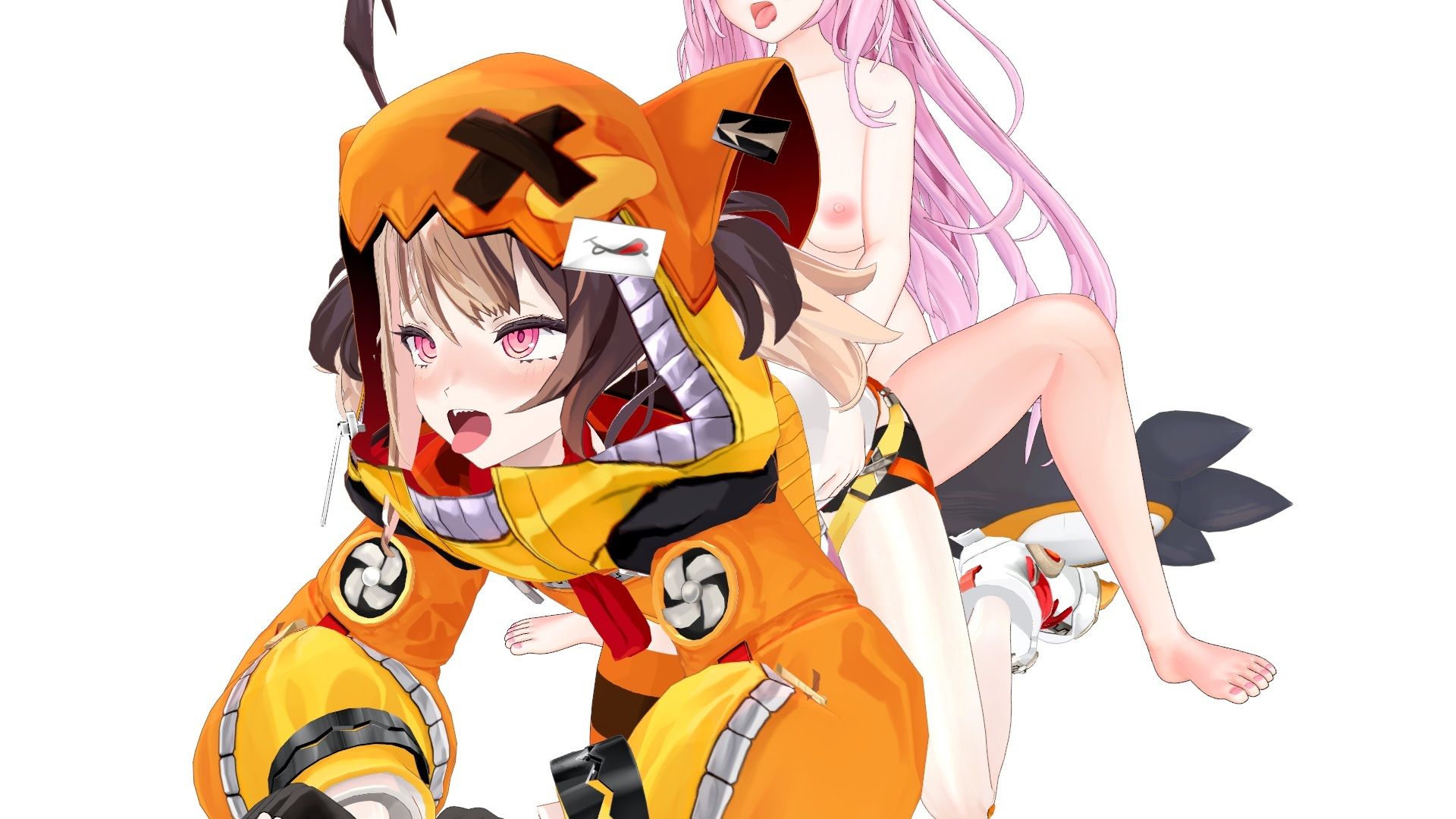 ふたなり3Dセックスボイス付きループアニメホ〇ライブ編＃1 - サンプル画像 4