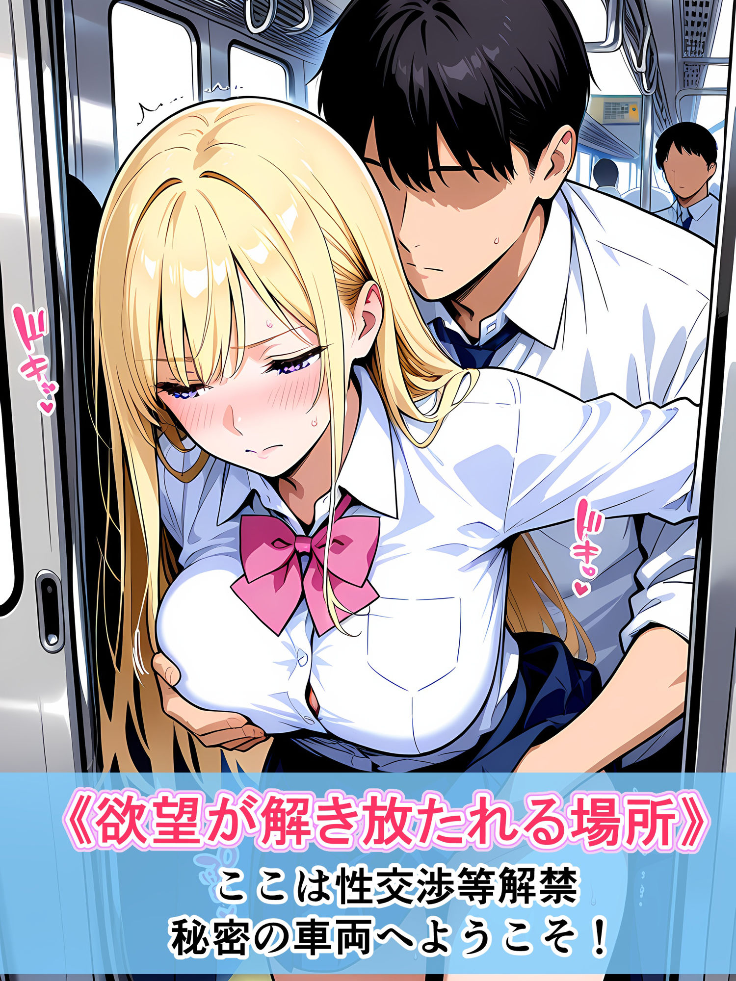 電車の中で... - サンプル画像 2