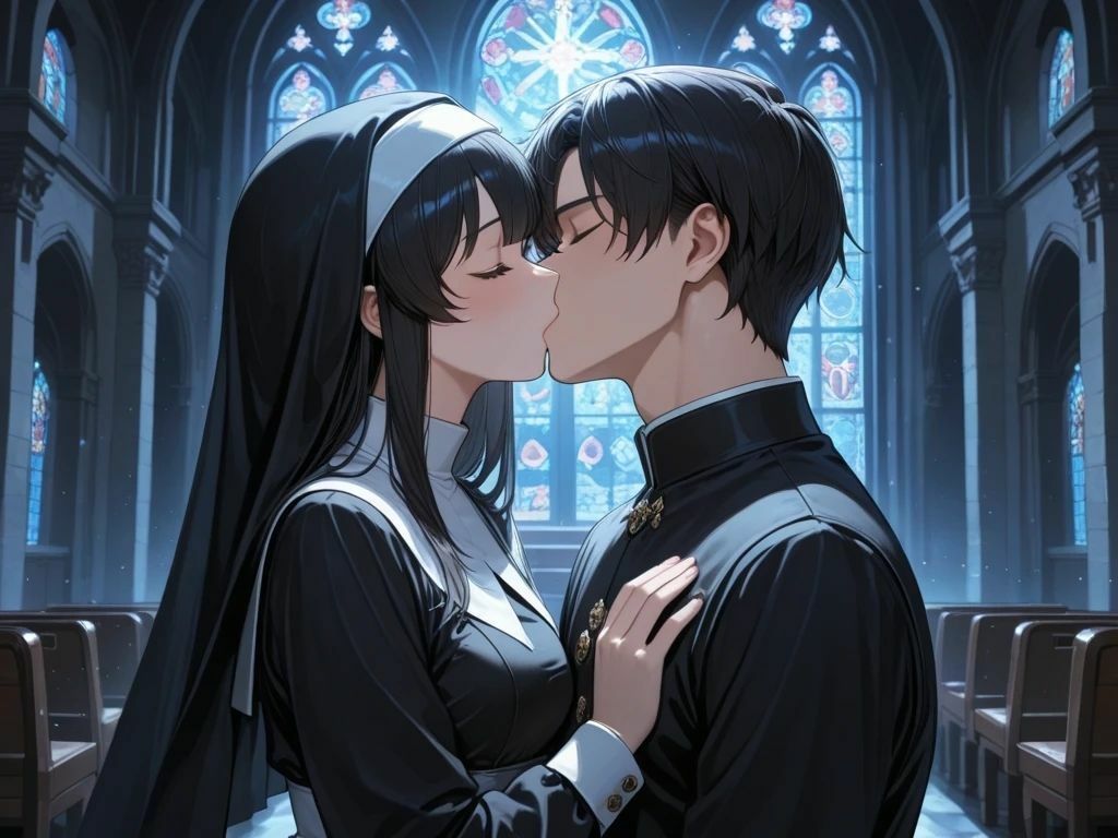 美女シスターで、ひとぬきっ - サンプル画像 1