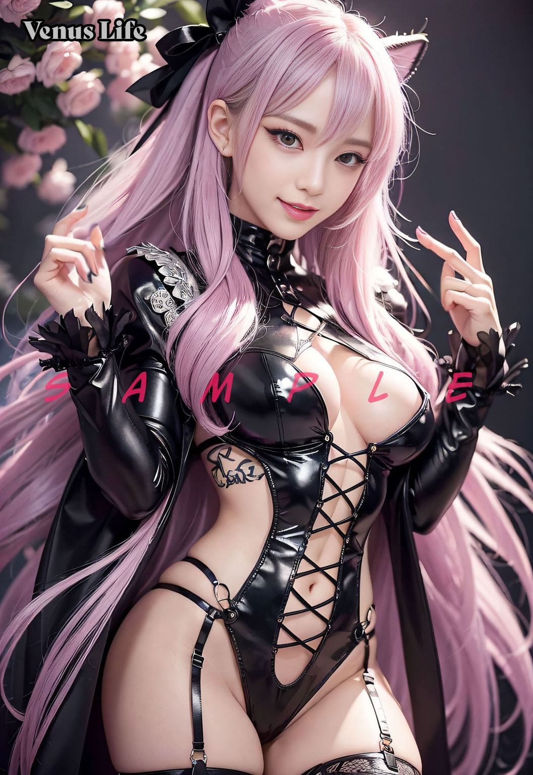 シャイニービキニ・ガールズ ダークサイド・セクシー - サンプル画像 1