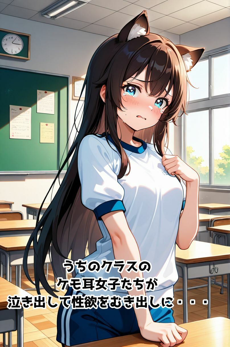 発情けも☆ラボ学園編No1.  ケモ耳女子たちが毎晩発情中（ハート） - サンプル画像 1