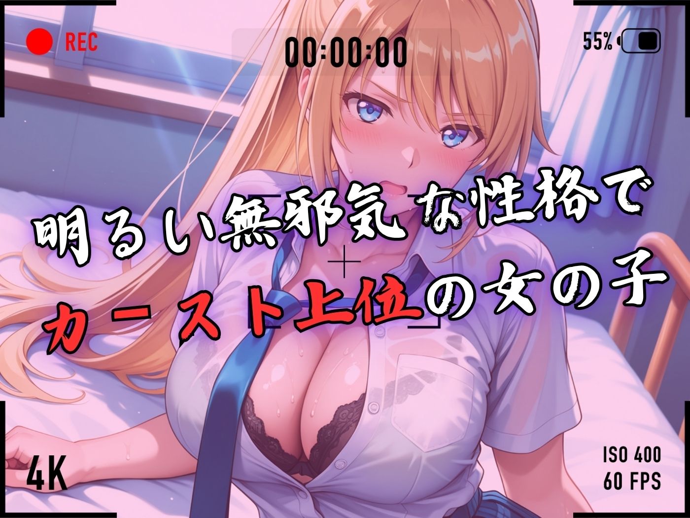 【4Kイラスト】1万3000人の生徒を抱いた校長による白石絵里への性指導（拘束搾乳編） - サンプル画像 3