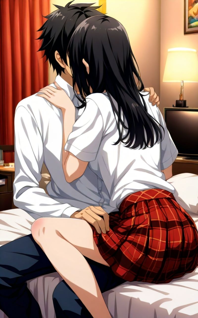ロングスカートの義妹にこっそり即ハメ！ - サンプル画像 5
