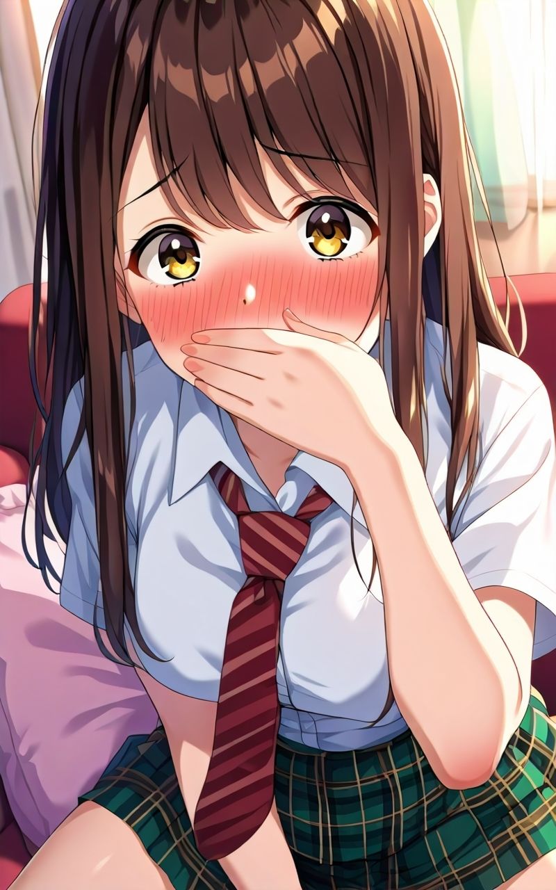 ロングスカートの義妹にこっそり即ハメ！ - サンプル画像 8