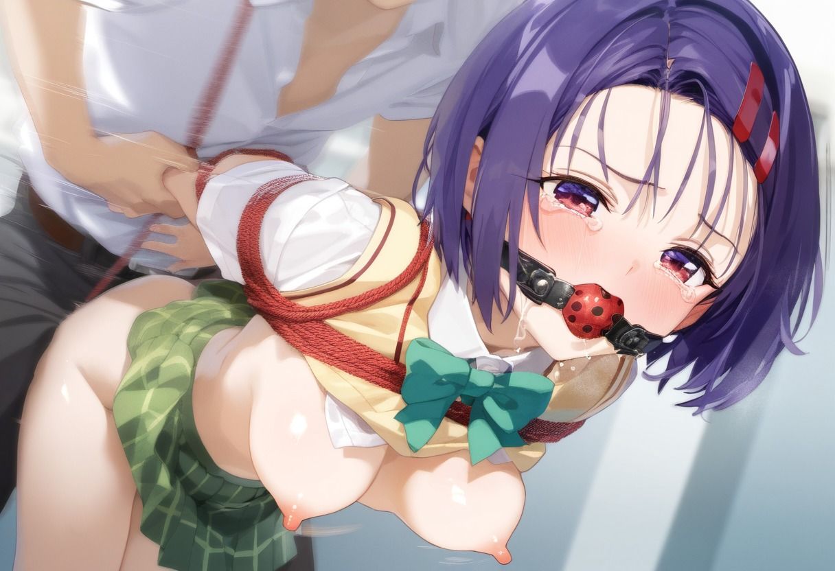 緊縛汁まみれヒロイン 西連寺○菜 - サンプル画像 5