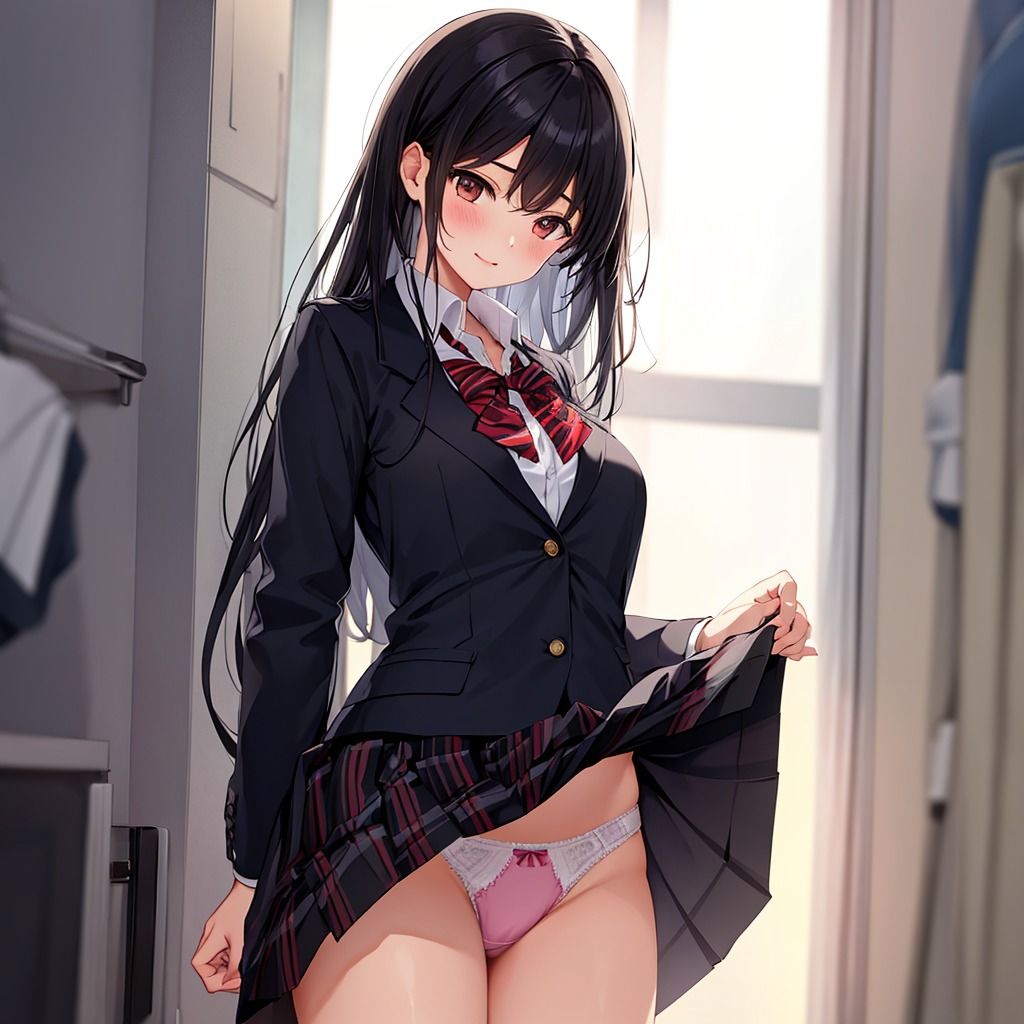 JKの中出しセックス初体験 - サンプル画像 1