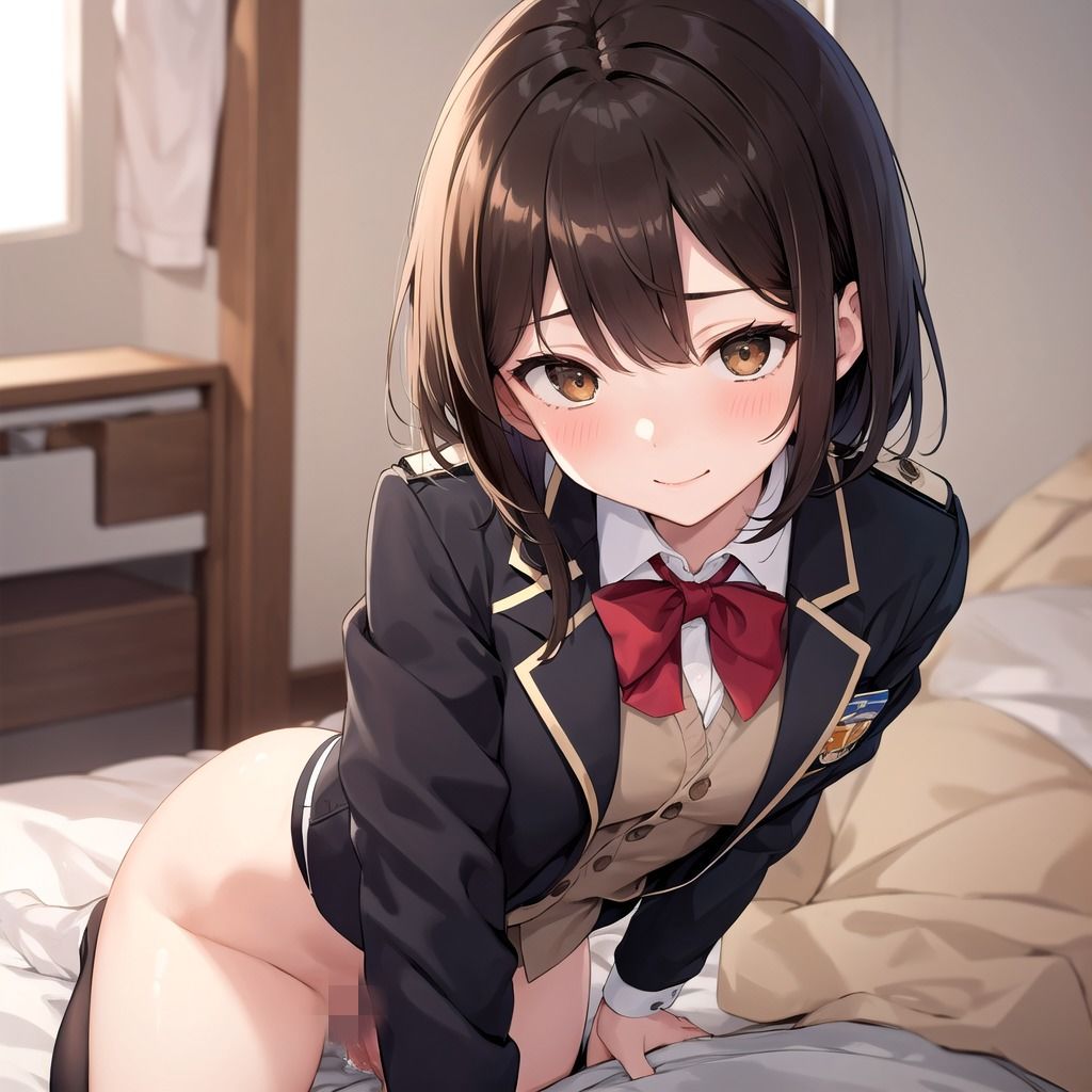 JKの中出しセックス初体験 - サンプル画像 2