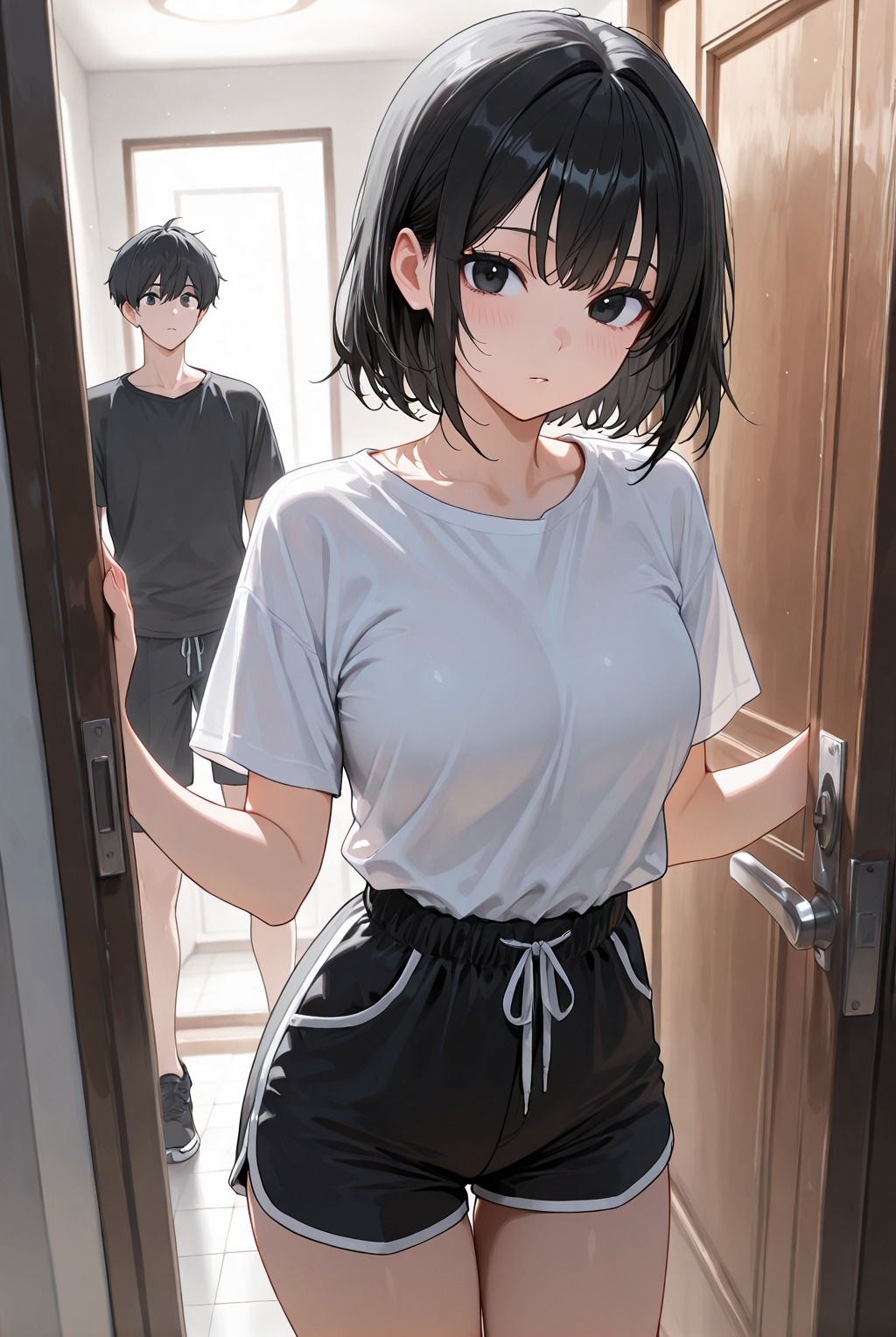 うるさい風紀委員を黙らせるために性奴●にした - サンプル画像 1