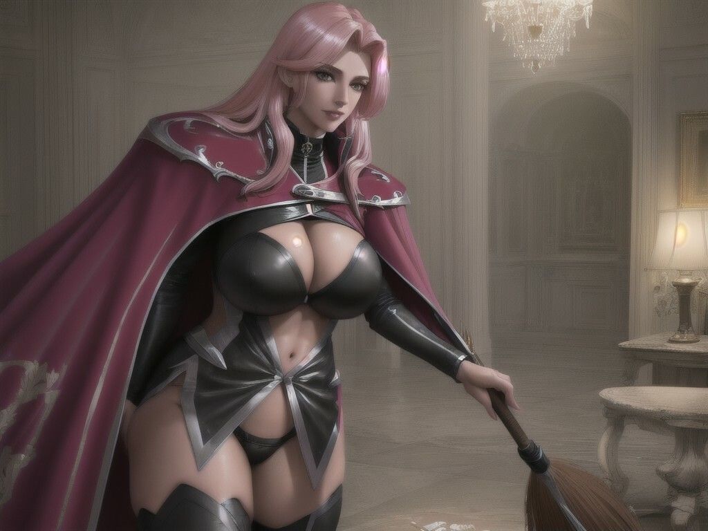 女騎士 B 第4章 〜奉仕〜 - サンプル画像 1