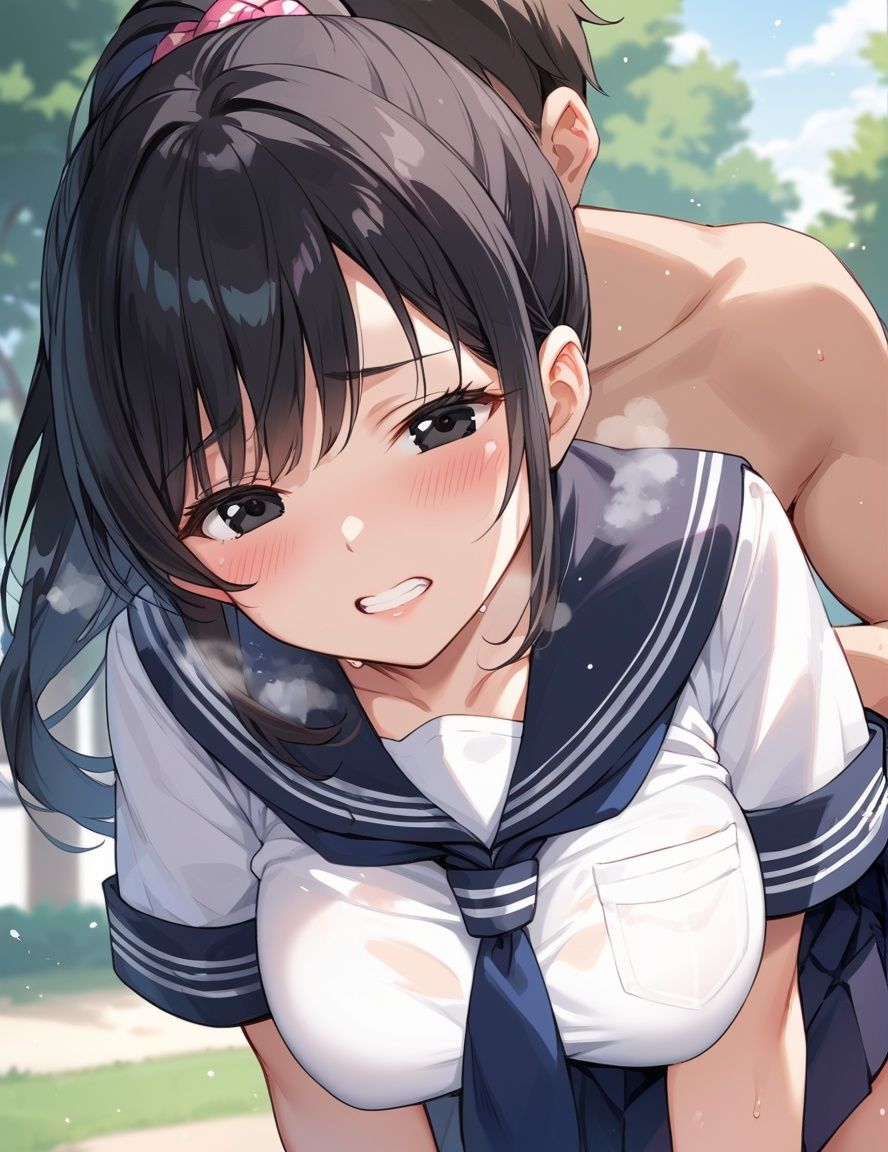 淫乱学園の娘のパパ活SEX覗き見 - サンプル画像 7