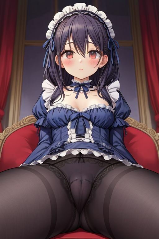異世界召喚ガチャ_ミニスカメイドにエッチなパンツを見せてもらった - サンプル画像 3