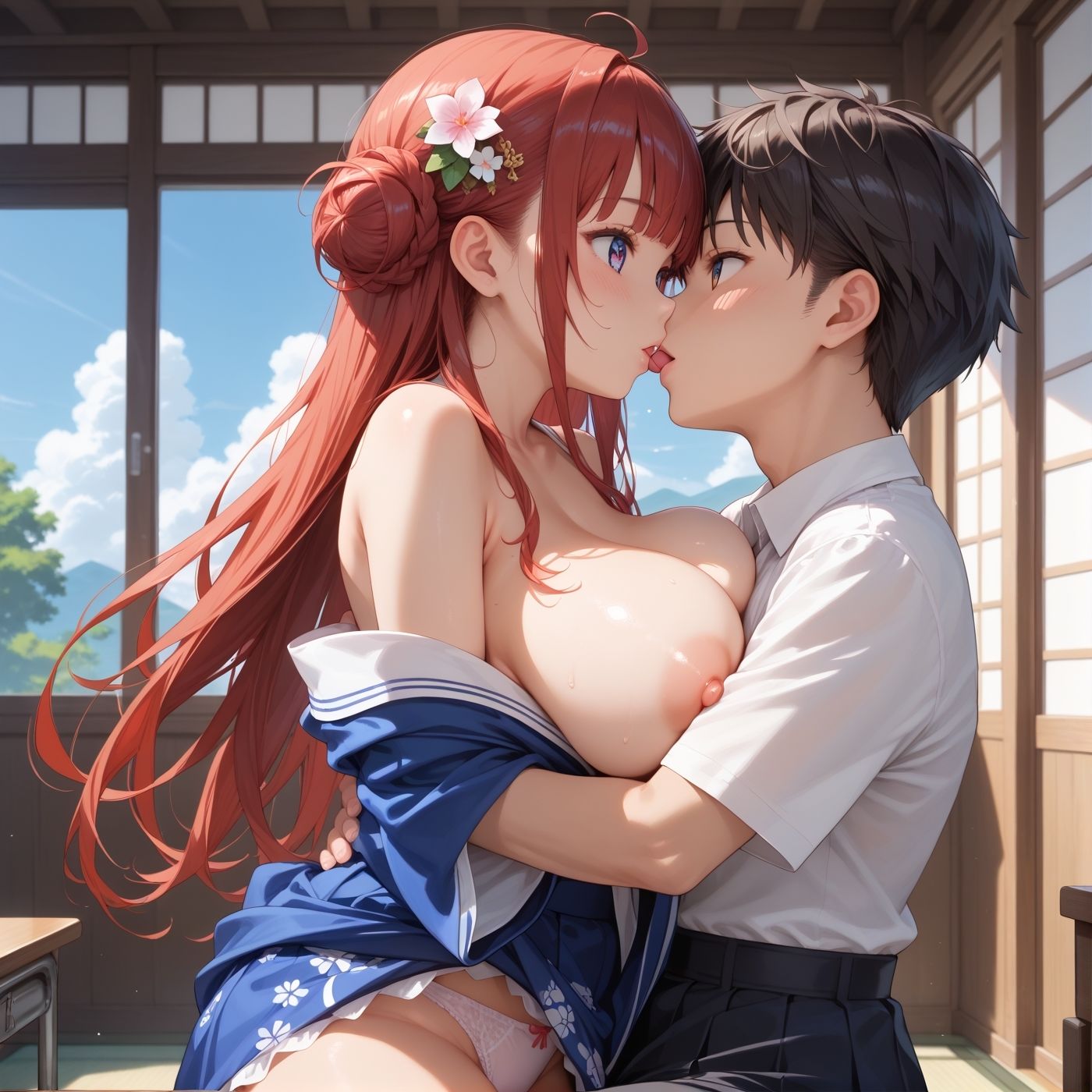 学園性活！ハメを外しまくる文化祭【ハメハメ編の厳選CG250枚収録】 - サンプル画像 8